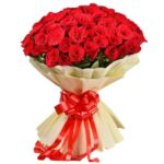 70 Red Roses Big Bunch