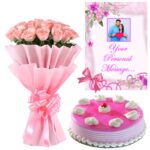 # A Beautiful Combo Gift - (Pink)