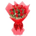 13 Red Roses Premium Bouquet
