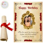 # 0001 - A Personalized Photo Printed Birthday Message