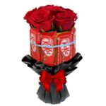 7 KitKat Chocolates & 6 Red Roses Bunch