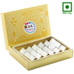 Premium Quality Kesar Kaju Katli Sweets in a Gift Box