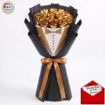 # 0001 - A Luxurious Premium Bunch of 15 Golden Roses