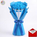 # 0001 - A Luxurious Premium Bunch of 15 Blue Roses
