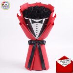 # 0001 - A Luxurious Premium Bunch of 15 Black Roses
