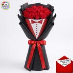 # 0001 - A Luxurious Premium Bunch of 15 Red Roses